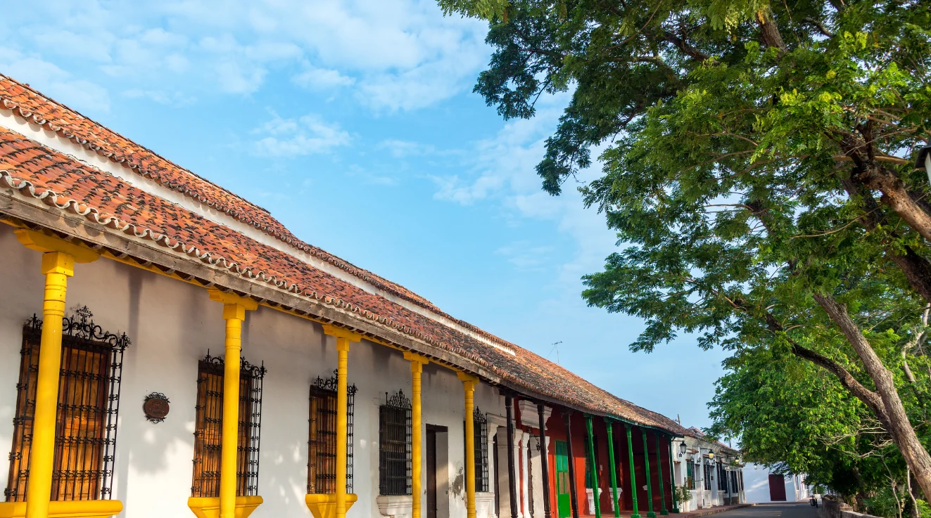 Calle colonial de Mompox, Bolívar
